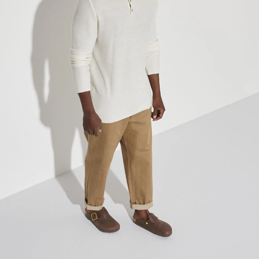 Birkenstock Boston Natural Leather 5 Birkenstock Boston Natural Leather - Image 3