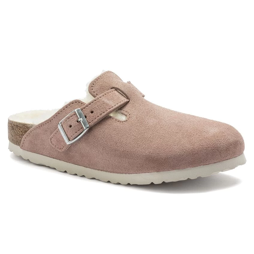 Birkenstock Boston Suede Leather/ Shearling 3 Birkenstock Boston Suede Leather/ Shearling