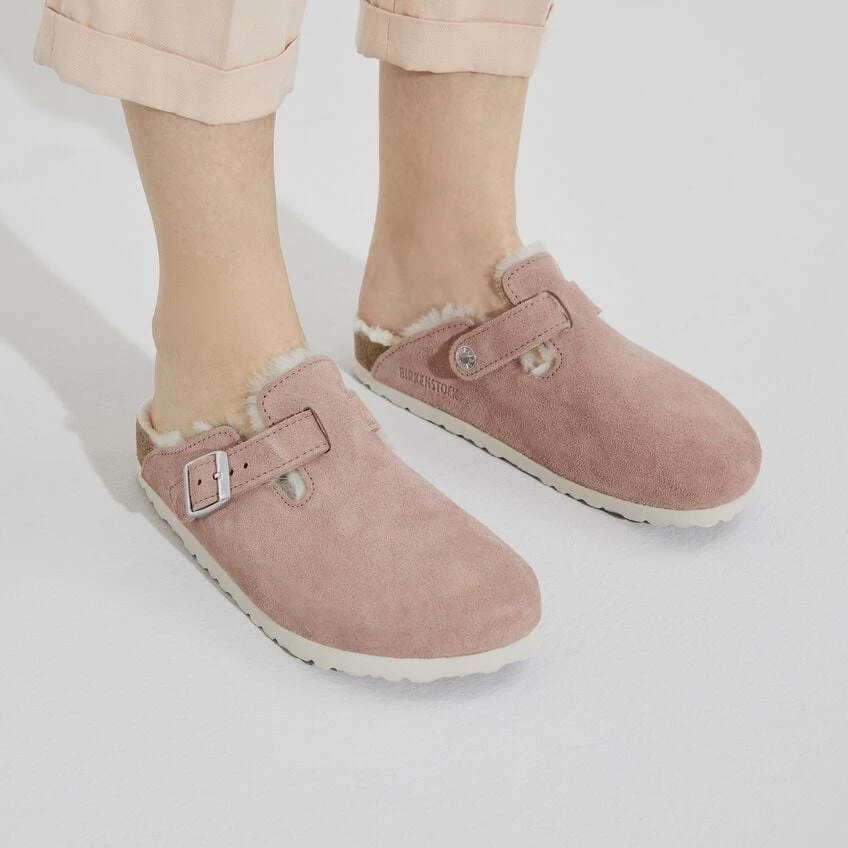Birkenstock Boston Suede Leather/ Shearling 6 Birkenstock Boston Suede Leather/ Shearling - Image 4