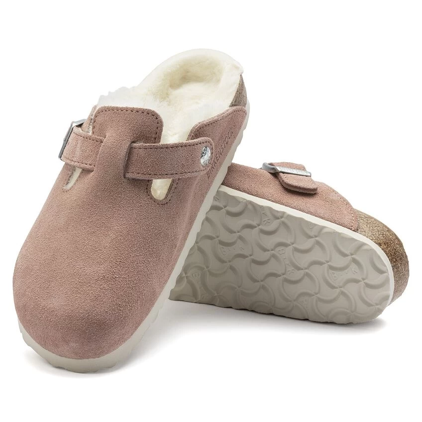 Birkenstock Boston Suede Leather/ Shearling 7 Birkenstock Boston Suede Leather/ Shearling - Image 5