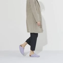 Birkenstock Boston Suede Leather/ Shearling -New Shoe Shop 1023284 f look f