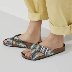 Birkenstock Siena Synthetic Material/Textile -New Shoe Shop 1023504 f closeup f