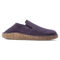 Birkenstock Callan Suede Leather Dark Berry -New Shoe Shop 1023626 side