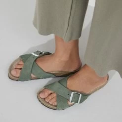 Birkenstock Siena Suede Leather 14 Birkenstock Siena Suede Leather -New Shoe Shop 1023628 f closeup f