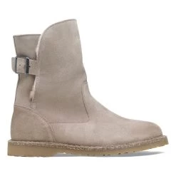Birkenstock Uppsala Shearling Suede Leather 19 Birkenstock Uppsala Shearling Suede Leather -New Shoe Shop 1023742 side