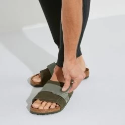 Birkenstock Kyoto Nubuck/Suede Leather -New Shoe Shop 1023831 detail 8
