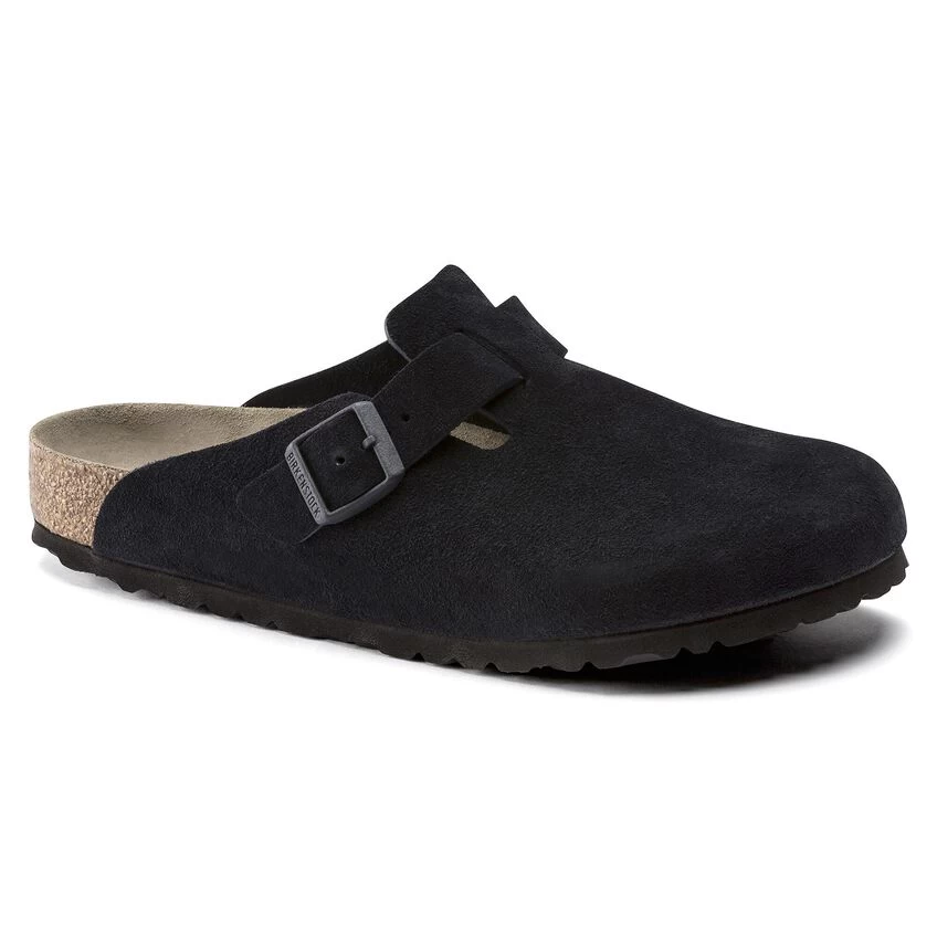 Birkenstock Boston Suede Leather Midnight 4 Birkenstock Boston Suede Leather Midnight - Image 2