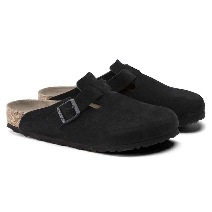 Birkenstock Boston Suede Leather Midnight 12 Birkenstock Boston Suede Leather Midnight - Image 10