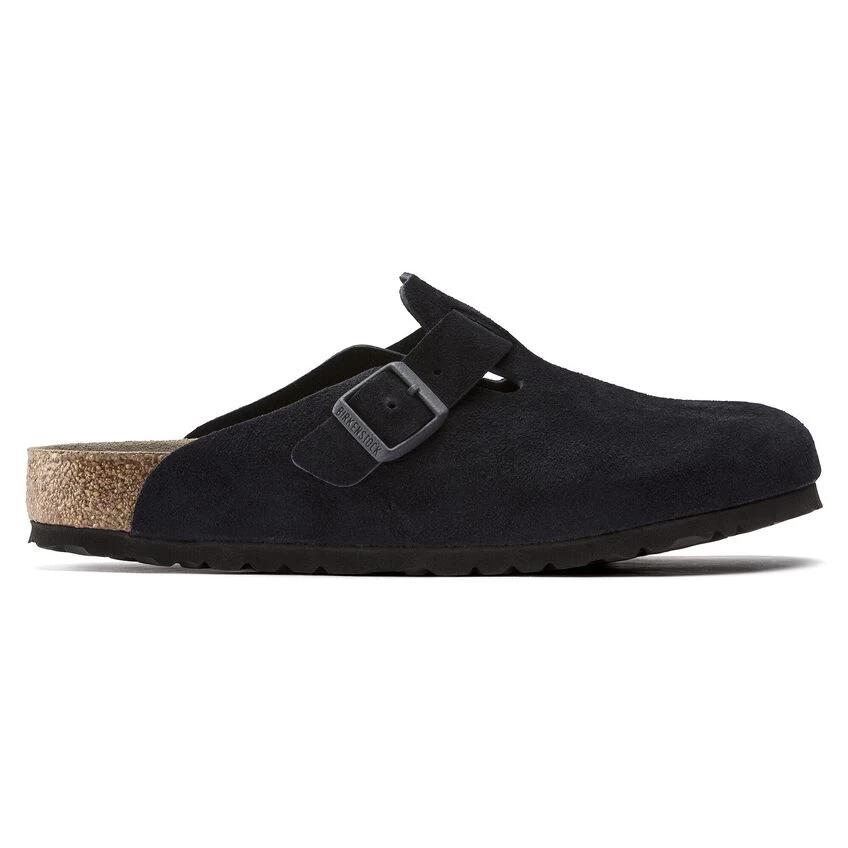 Birkenstock Boston Suede Leather Midnight 14 Birkenstock Boston Suede Leather Midnight - Image 12