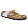 Birkenstock Gizeh Natural Leather Patent -New Shoe Shop 1023897