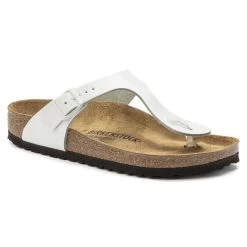 Birkenstock Gizeh Natural Leather Patent