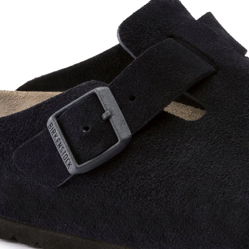 Birkenstock Boston Suede Leather Midnight 16 Birkenstock Boston Suede Leather Midnight - Image 14