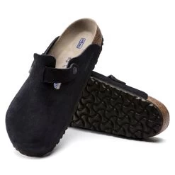 Birkenstock Boston Suede Leather Midnight 20 Birkenstock Boston Suede Leather Midnight -New Shoe Shop 1023910 sole