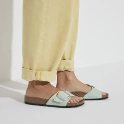 Birkenstock Madrid Nubuck Leather -New Shoe Shop 1023994 f closeup f