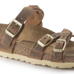 Birkenstock Franca Braid Oiled Leather -New Shoe Shop 1024052 detail 1