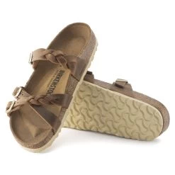 Birkenstock Franca Braid Oiled Leather -New Shoe Shop 1024052 sole