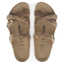Birkenstock Franca Braid Oiled Leather -New Shoe Shop 1024052 top
