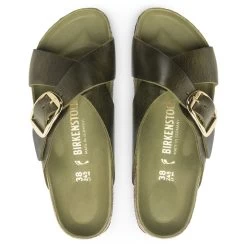 Birkenstock Siena Big Buckle Oiled Leather -New Shoe Shop 1024053 top