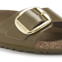Birkenstock Madrid Natural Leather Patent -New Shoe Shop 1024141 detail 1