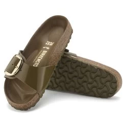 Birkenstock Madrid Natural Leather Patent -New Shoe Shop 1024141 sole
