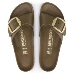 Birkenstock Madrid Natural Leather Patent -New Shoe Shop 1024141 top