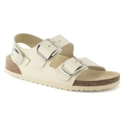 Birkenstock Milano Big Buckle Natural Leather Patent 12 Birkenstock Milano Big Buckle Natural Leather Patent -New Shoe Shop 1024207 1