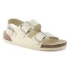 Birkenstock Milano Big Buckle Natural Leather Patent -New Shoe Shop 1024207
