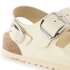Birkenstock Milano Big Buckle Natural Leather Patent 19 Birkenstock Milano Big Buckle Natural Leather Patent -New Shoe Shop 1024207 detail 1