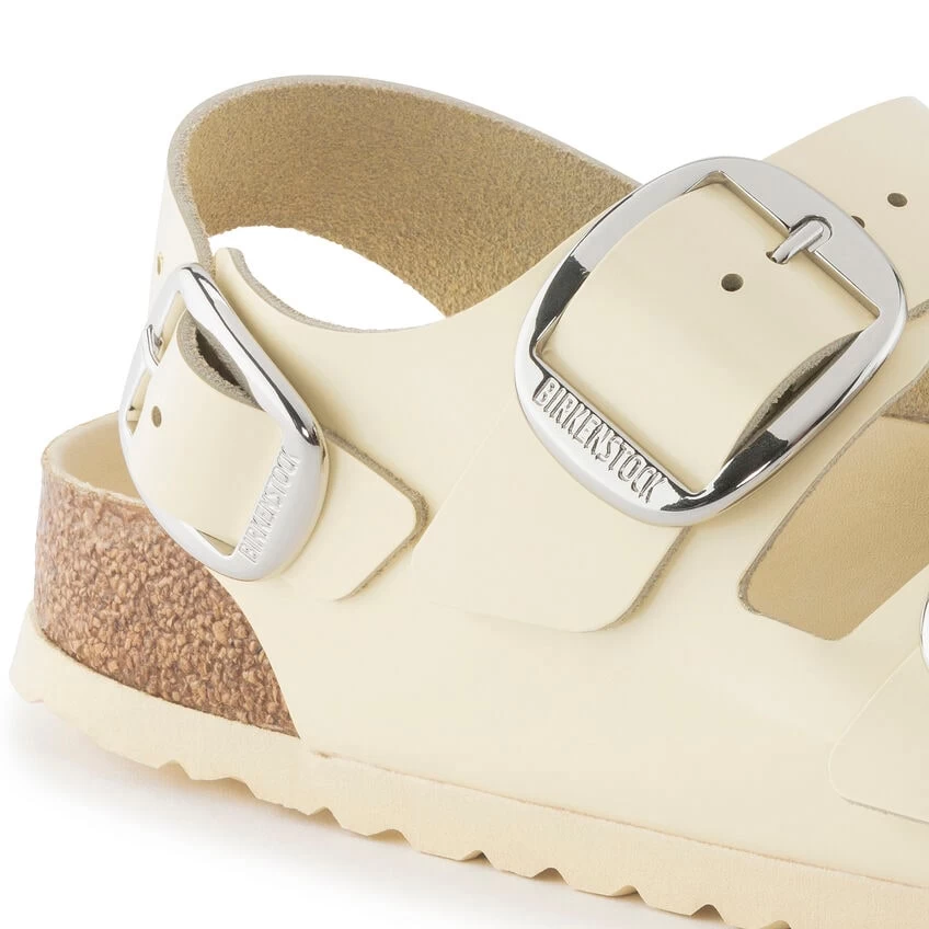 Birkenstock Milano Big Buckle Natural Leather Patent 11 Birkenstock Milano Big Buckle Natural Leather Patent - Image 9