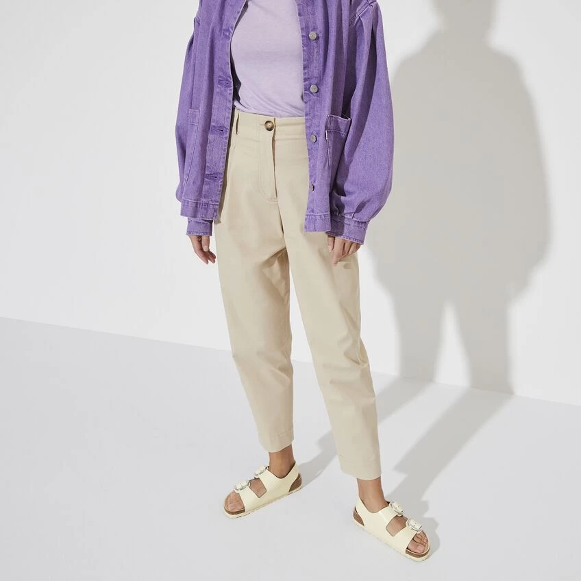 Birkenstock Milano Big Buckle Natural Leather Patent 5 Birkenstock Milano Big Buckle Natural Leather Patent - Image 3