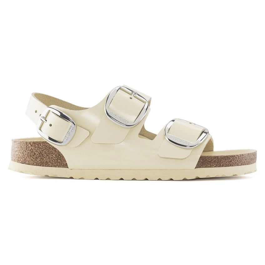 Birkenstock Milano Big Buckle Natural Leather Patent 10 Birkenstock Milano Big Buckle Natural Leather Patent - Image 8