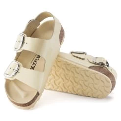 Birkenstock Milano Big Buckle Natural Leather Patent 15 Birkenstock Milano Big Buckle Natural Leather Patent -New Shoe Shop 1024207 sole