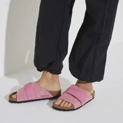 Birkenstock Suede Leather -New Shoe Shop 1024236 f closeup f