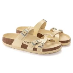Birkenstock Franca Natural Leather Patent 17 Birkenstock Franca Natural Leather Patent -New Shoe Shop 1024252 pair