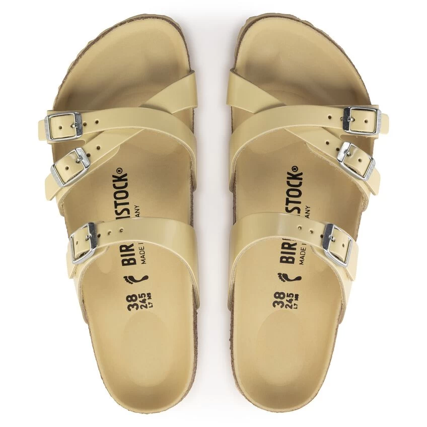 Birkenstock Franca Natural Leather Patent 8 Birkenstock Franca Natural Leather Patent - Image 6