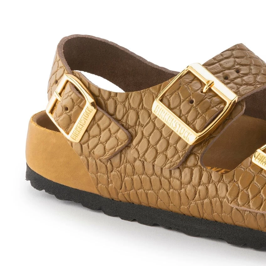 Birkenstock Milano Embossed Natural Leather 11 Birkenstock Milano Embossed Natural Leather - Image 9
