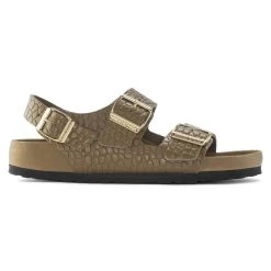 Birkenstock Milano Embossed Natural Leather 18 Birkenstock Milano Embossed Natural Leather -New Shoe Shop 1024258 side
