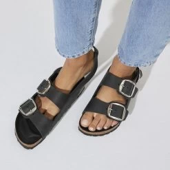 Birkenstock Milano Big Buckle Oiled Leather 21 Birkenstock Milano Big Buckle Oiled Leather -New Shoe Shop 1024943 detail 8