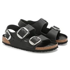 Birkenstock Milano Big Buckle Oiled Leather 18 Birkenstock Milano Big Buckle Oiled Leather -New Shoe Shop 1024943 pair