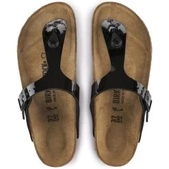 Birkenstock Gizeh Birko-Flor Patent -New Shoe Shop 43663 top