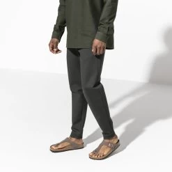 Birkenstock Gizeh Birko-Flor Nubuck -New Shoe Shop 43753 f look m