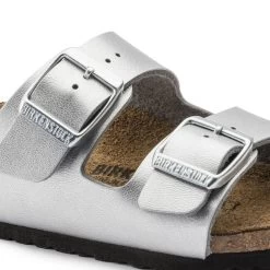 Birkenstock Arizona Birko-Flor Silver -New Shoe Shop 555133 detail 1
