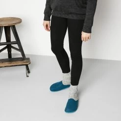 Birkenstock Amsterdam Wool Felt Petrol 13 Birkenstock Amsterdam Wool Felt Petrol -New Shoe Shop 559763 f look f