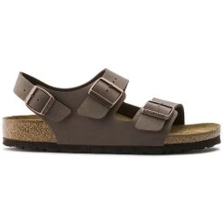 Birkenstock Milano Birko-Flor Nubuck 18 Birkenstock Milano Birko-Flor Nubuck -New Shoe Shop 634503 side